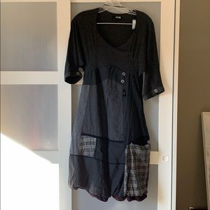 Fashionable French dress.